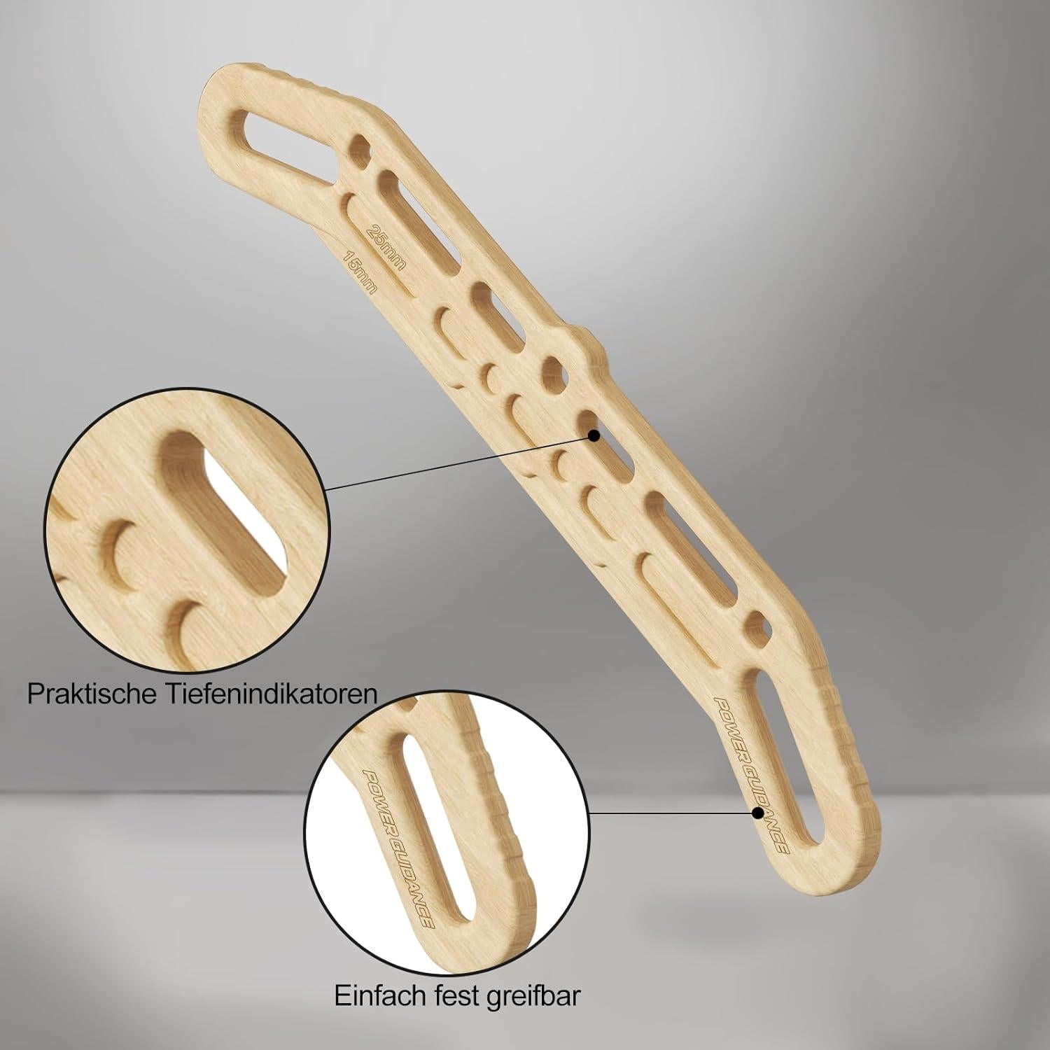 Tabla de Escalada Portátil POWER GUIDANCE 80.5x15.8cm Madera
