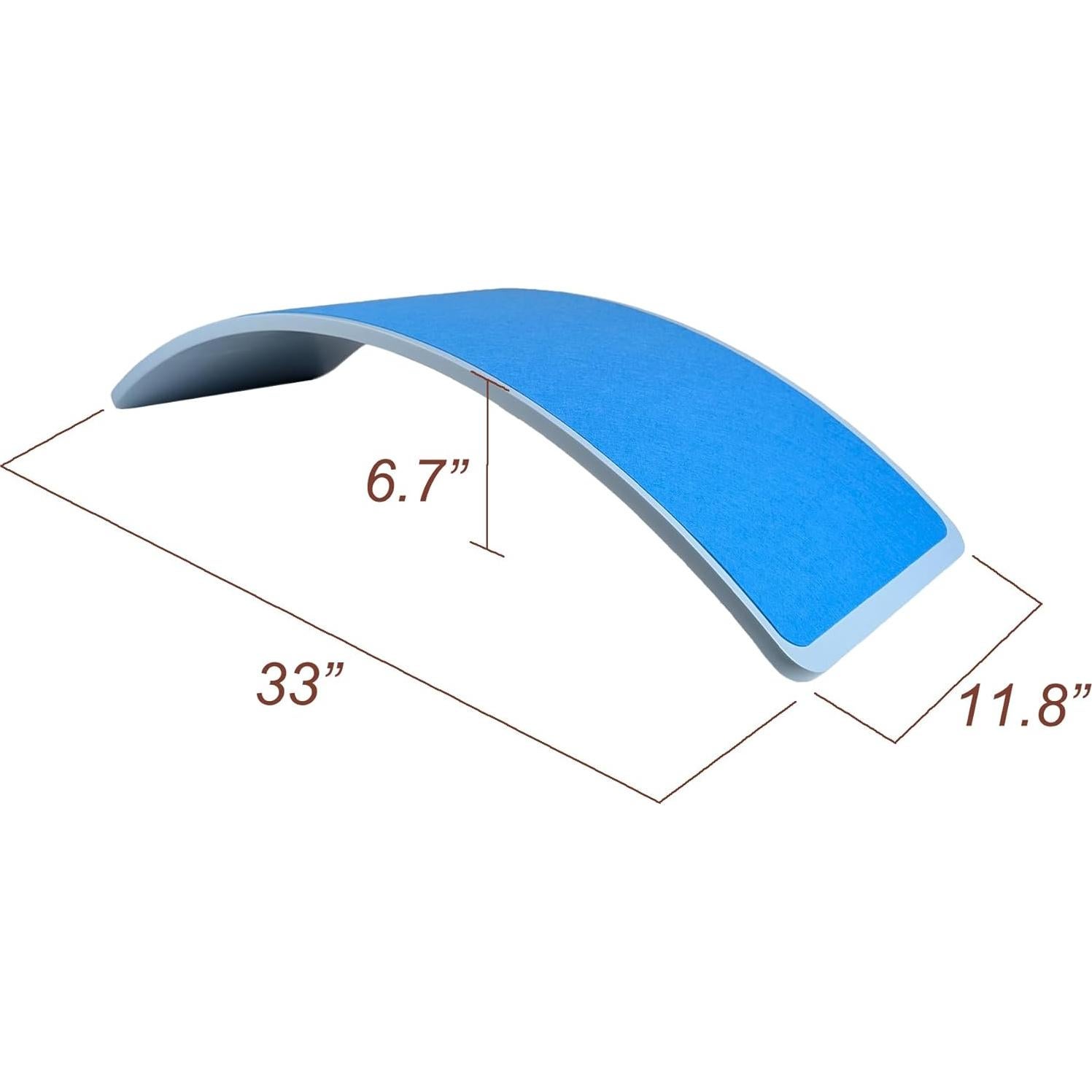 Tablero de Equilibrio HZLXNH de Madera Natural para Niños y Adultos