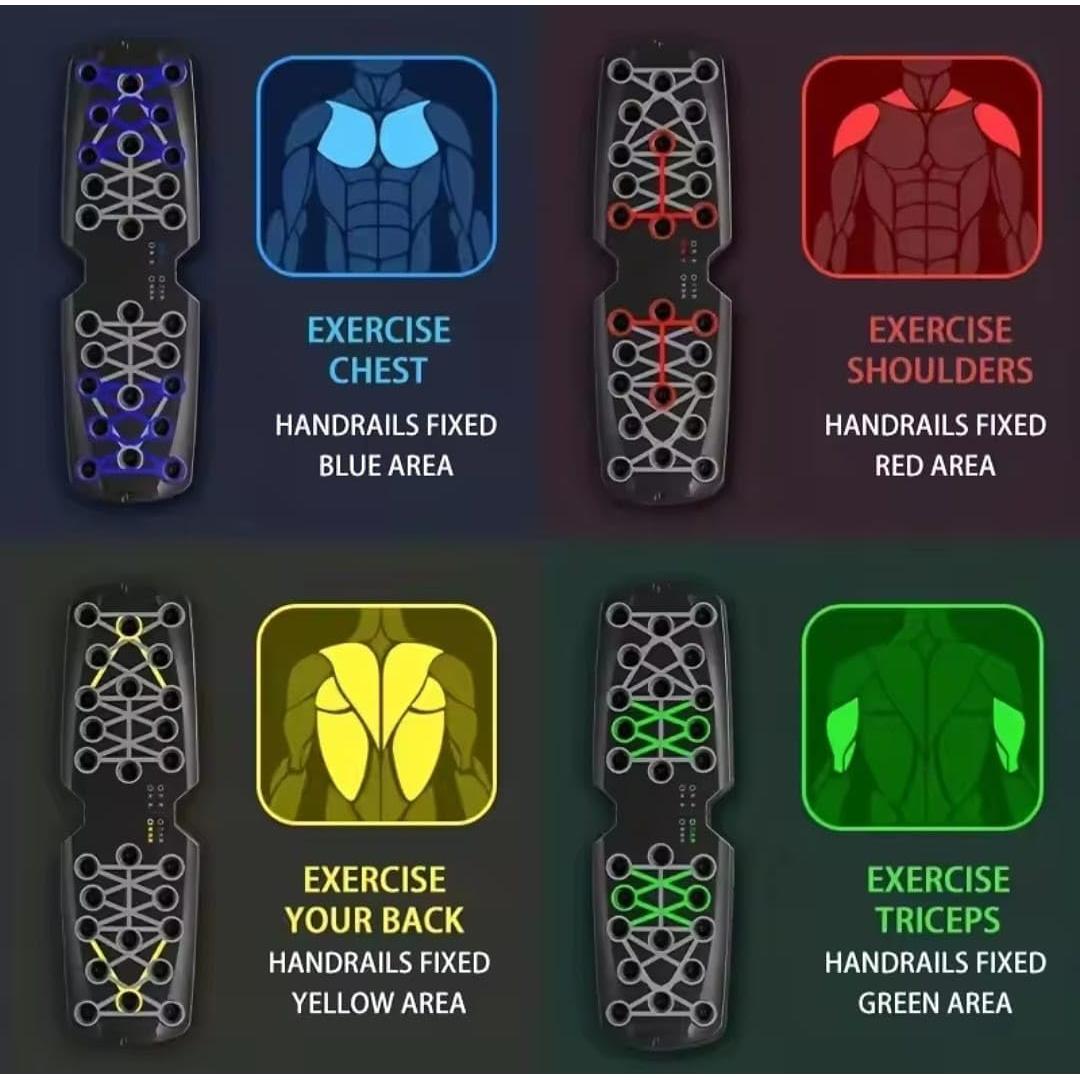 Tablero de Flexiones Plegable Genérico para Entrenamiento en Casa