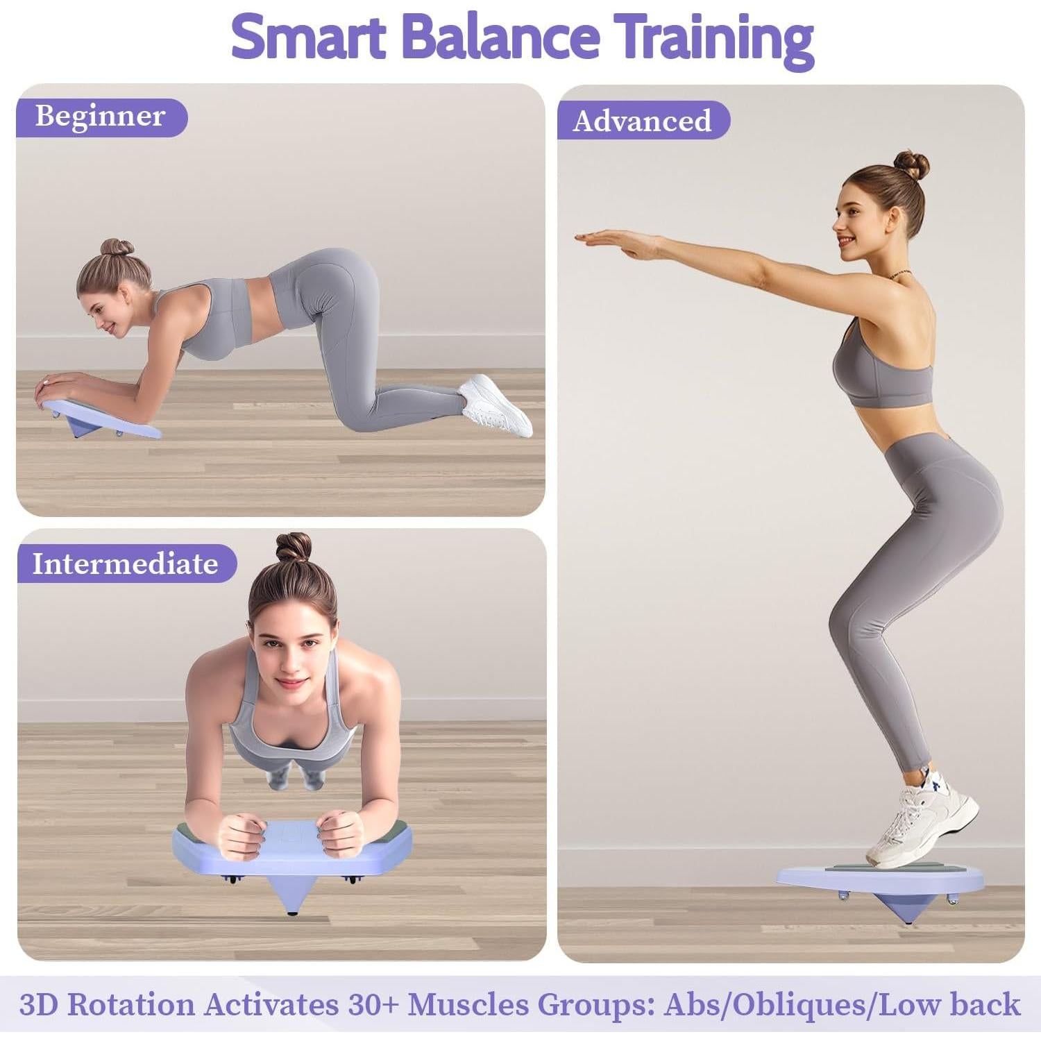 Conjunto de Reformer de Pilates TAXRATINER 6 en 1 Plegable