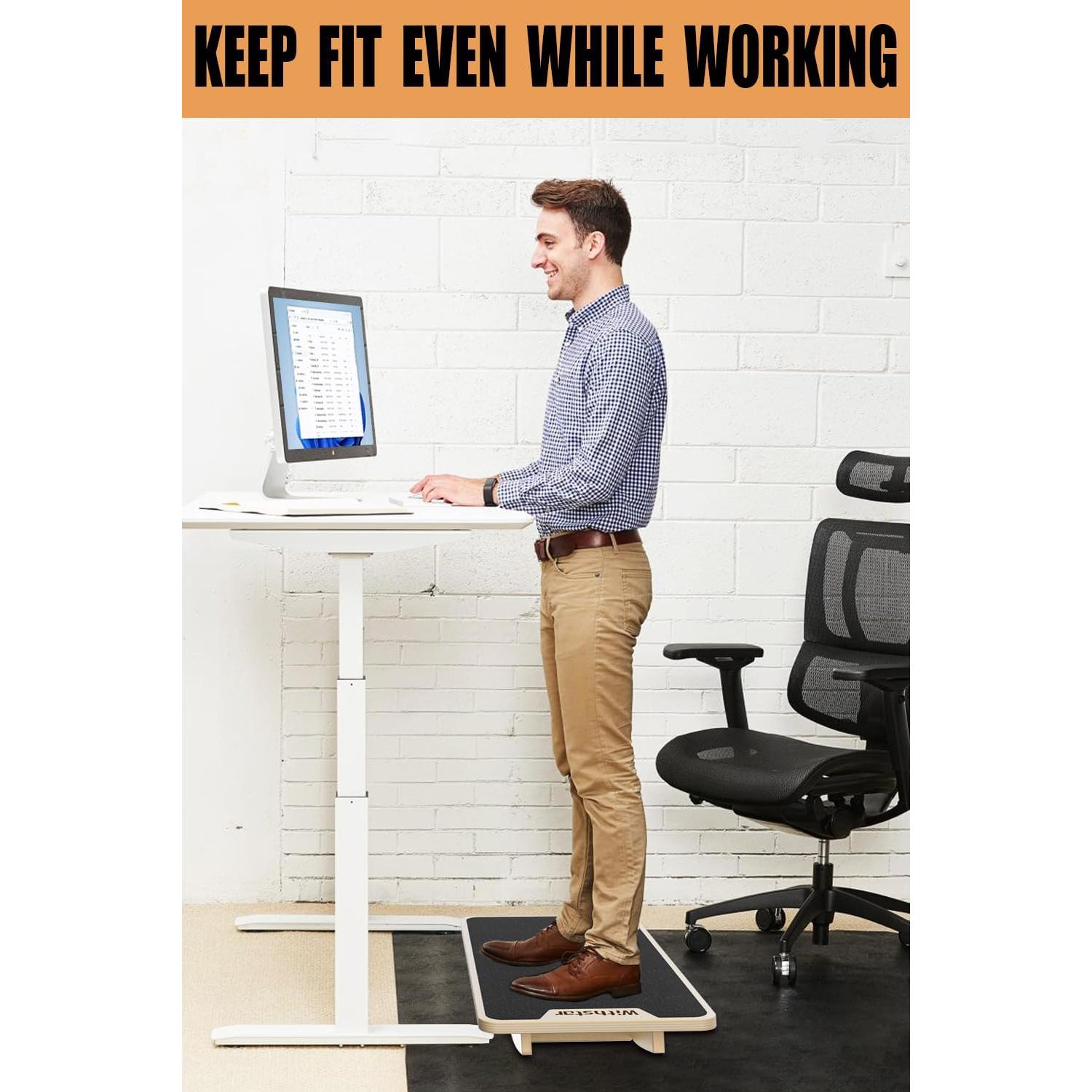 Tabla de Equilibrio Profesional WithStar Antideslizante 158.76 kg