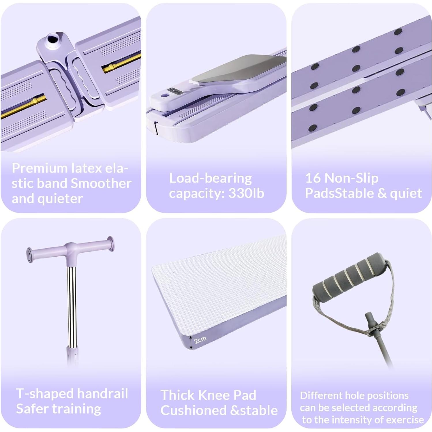 Máquina Reformer de Pilates YZOOF PLT 6 en 1 para Ejercicio