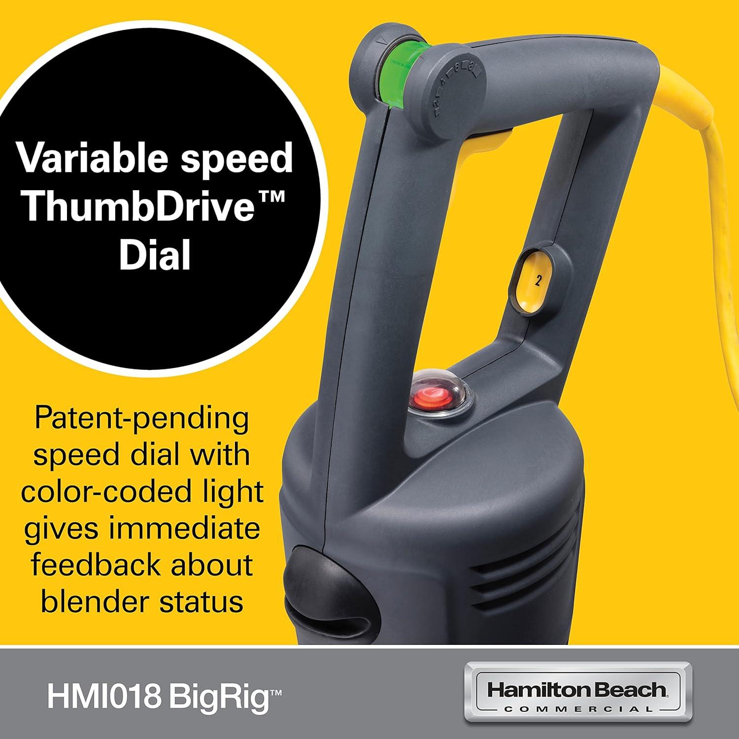 Licuadora de Inmersión Hamilton Beach BigRig 18" 800W