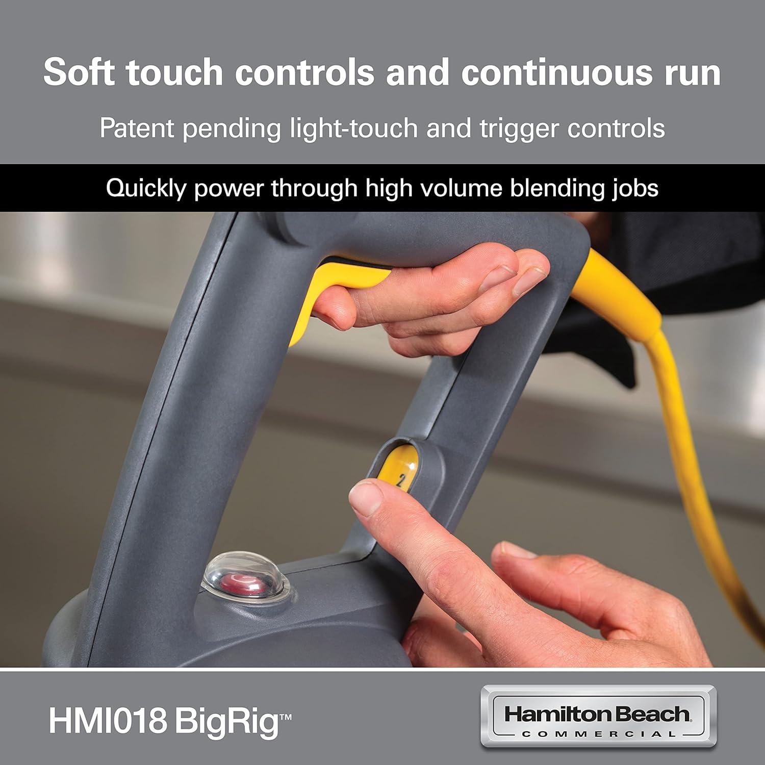 Licuadora de Inmersión Hamilton Beach BigRig 18" 800W