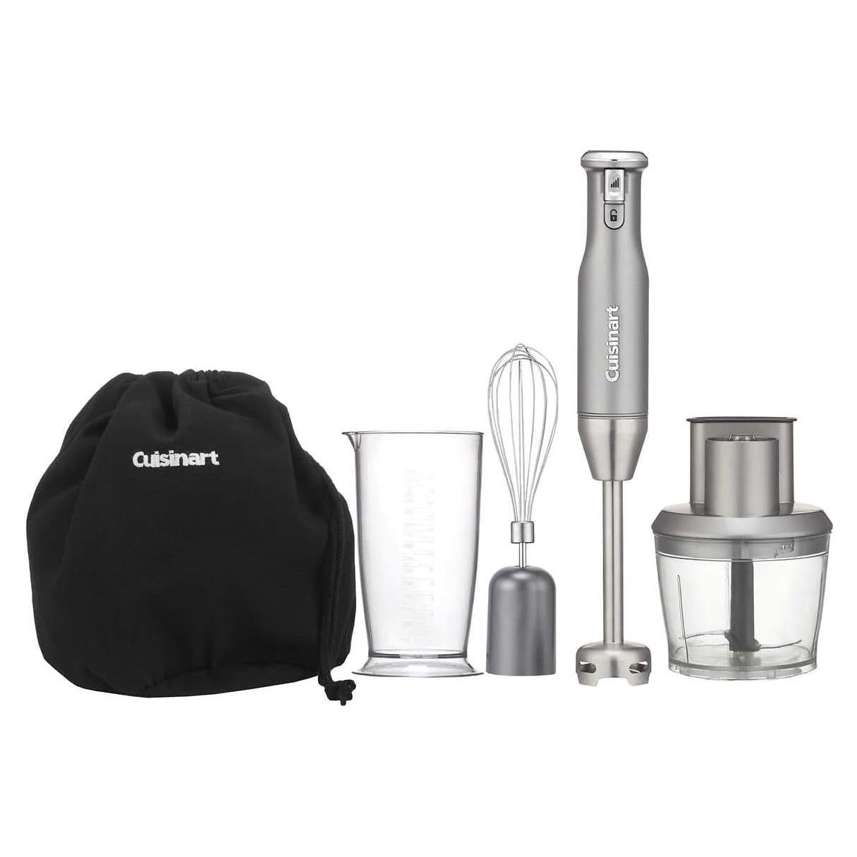 Batidora de Inmersión Cuisinart HB-400PC con Procesador 4 Tazas