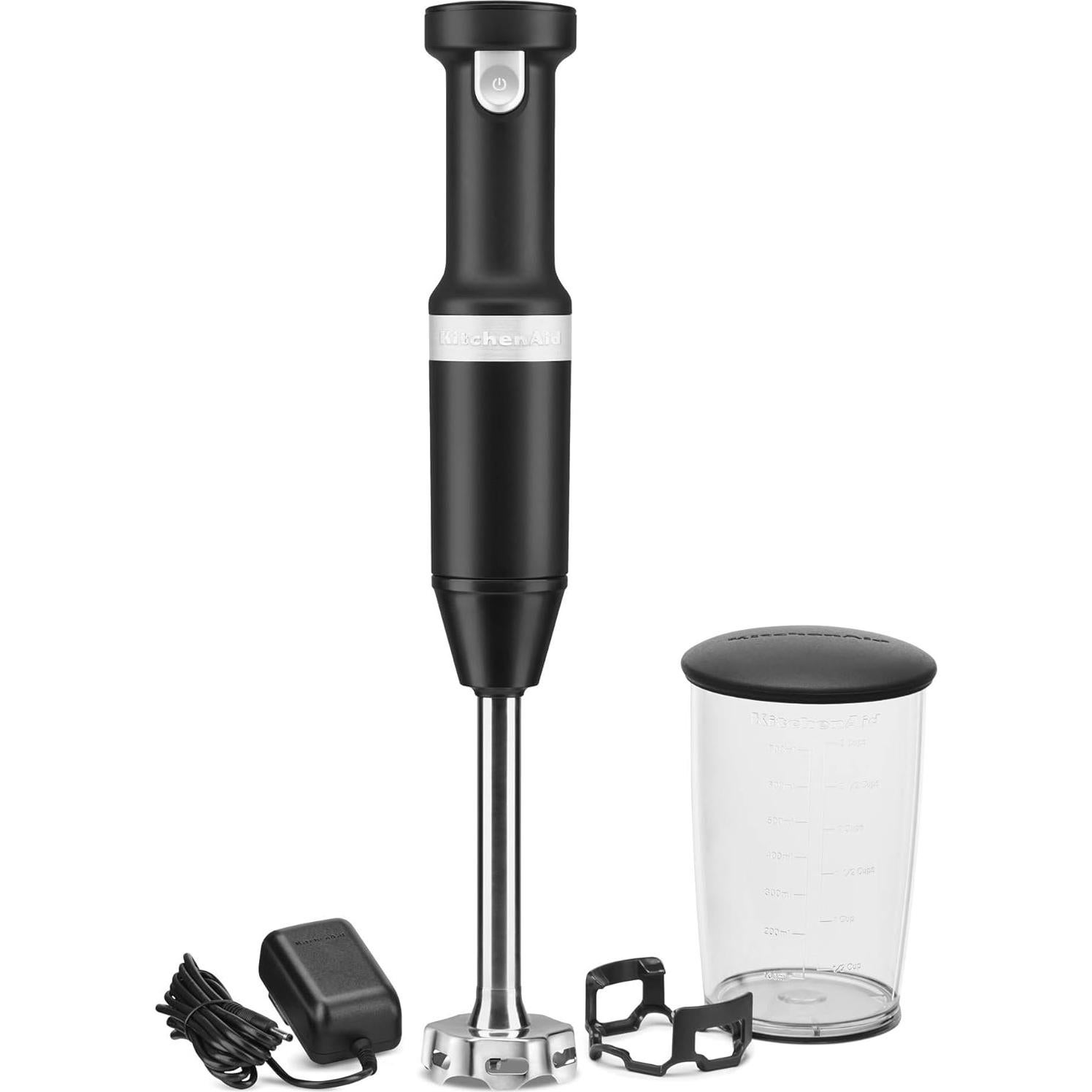 Batidora de Mano Inalámbrica KitchenAid KHBBV53 - Negro Mate