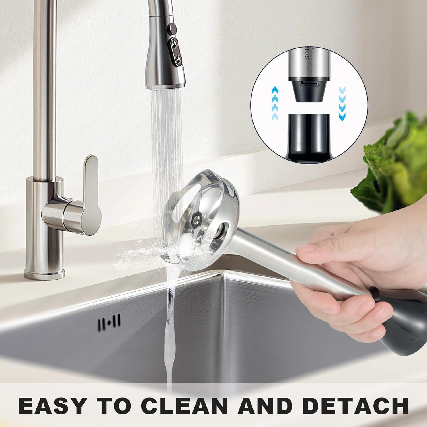 Batidora de Inmersión Freebala 1000W 4 en 1 con Accesorios