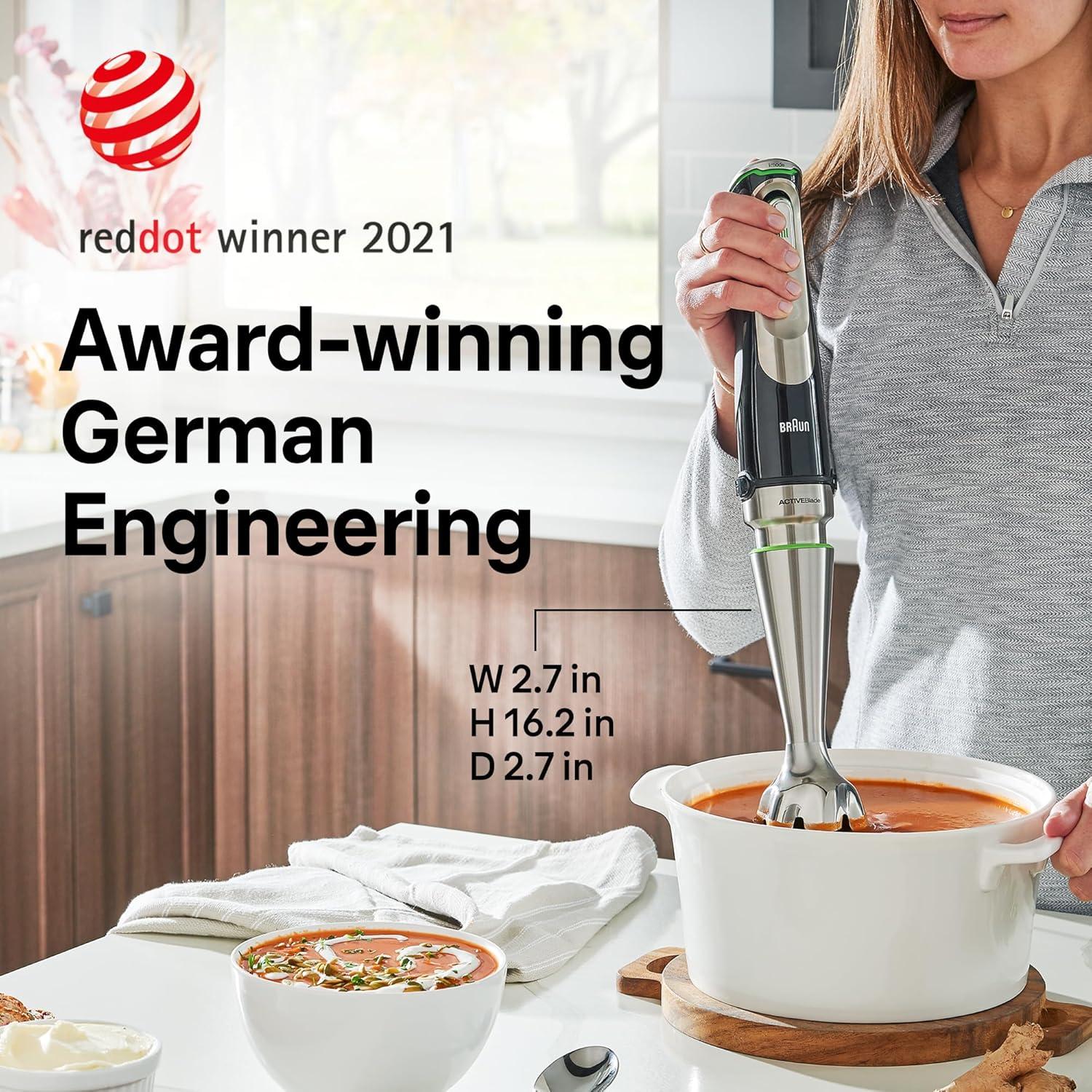 Batidora de Mano Braun MultiQuick 9 MQ9187XL 700W con Accesorios