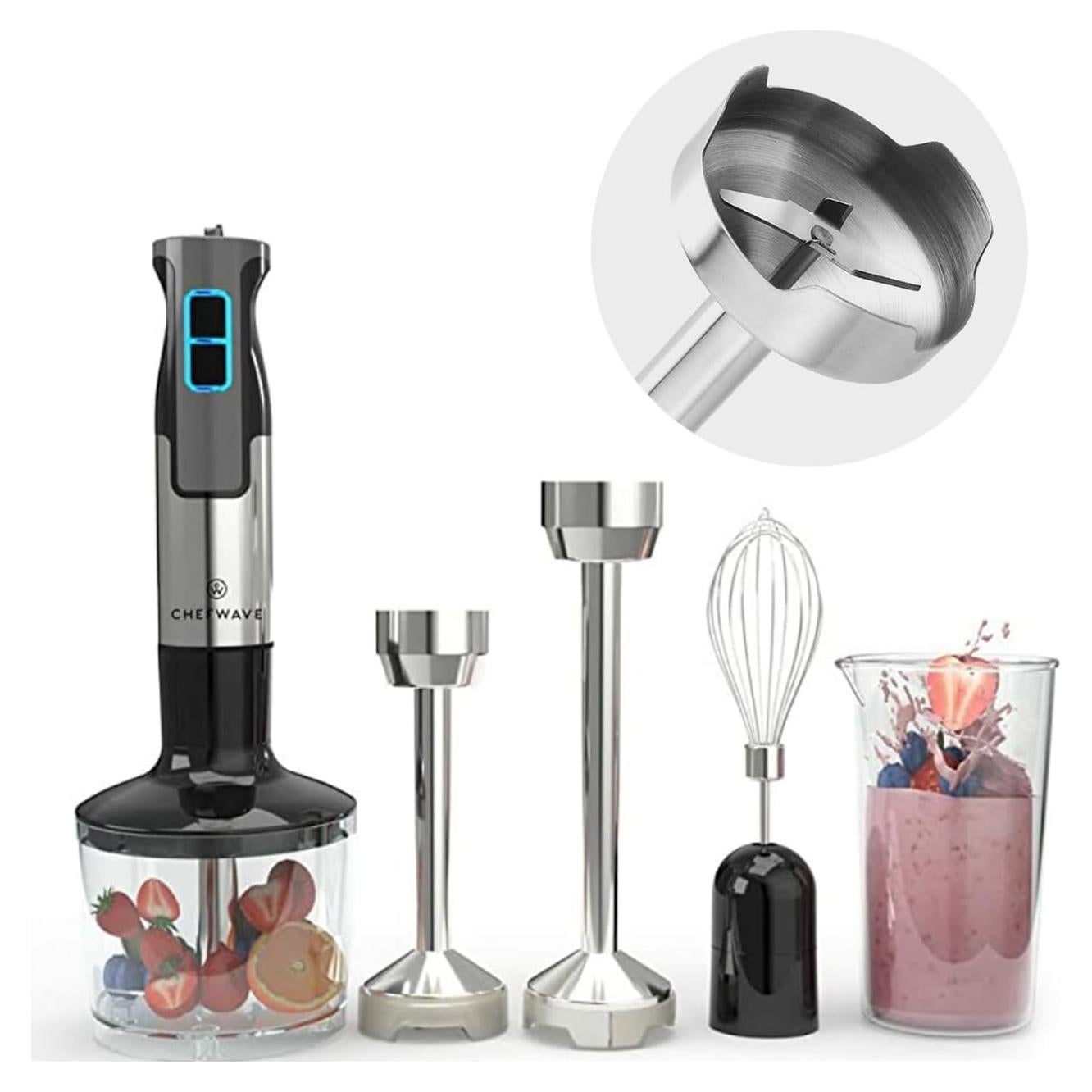 Batidora de Inmersión ChefWave InterMix 500W 9 Velocidades