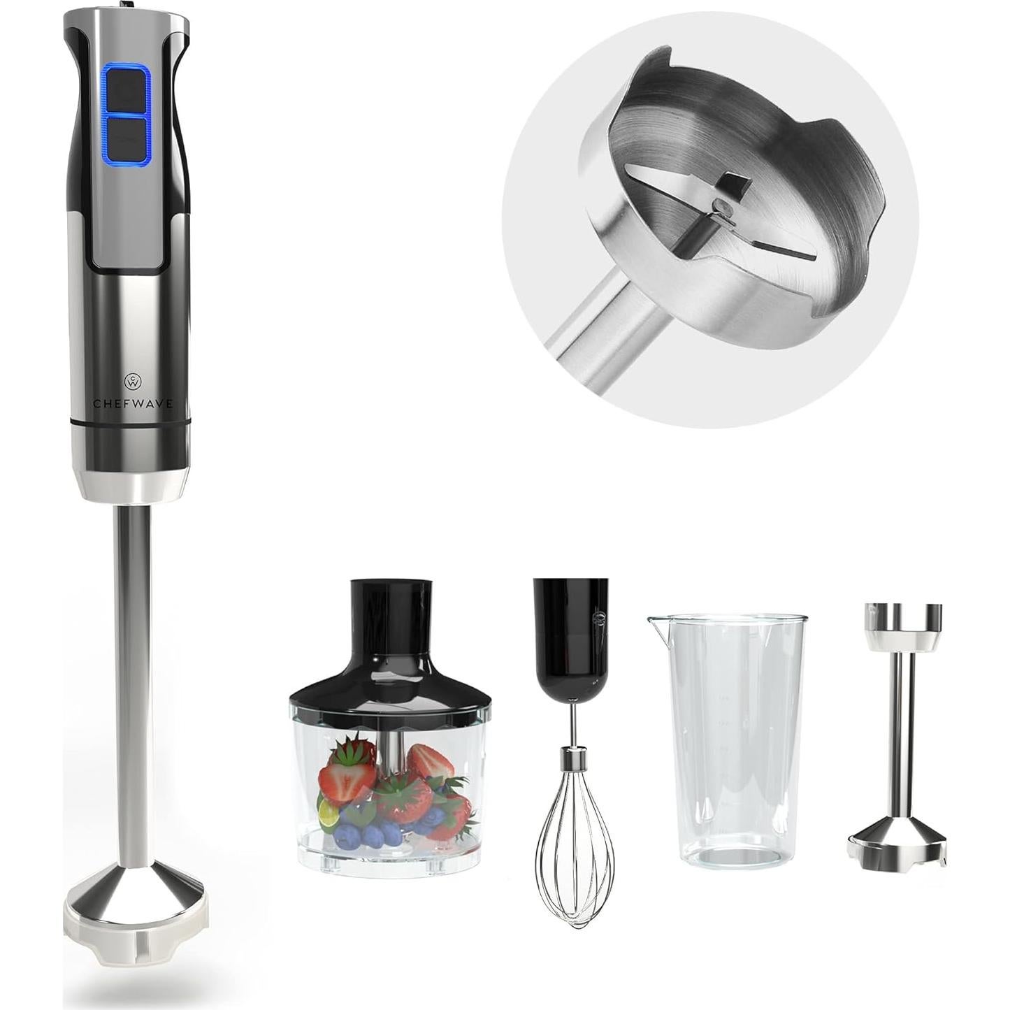 Batidora de Inmersión ChefWave InterMix 500W 9 Velocidades