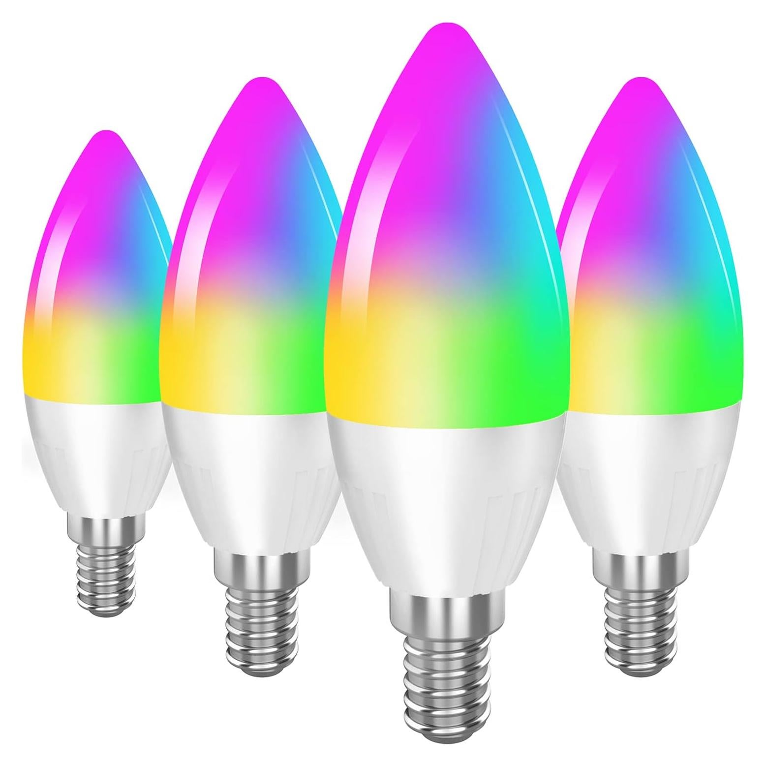 Bombilla Inteligente DOGAIN E12 LED Regulable 4 Pack