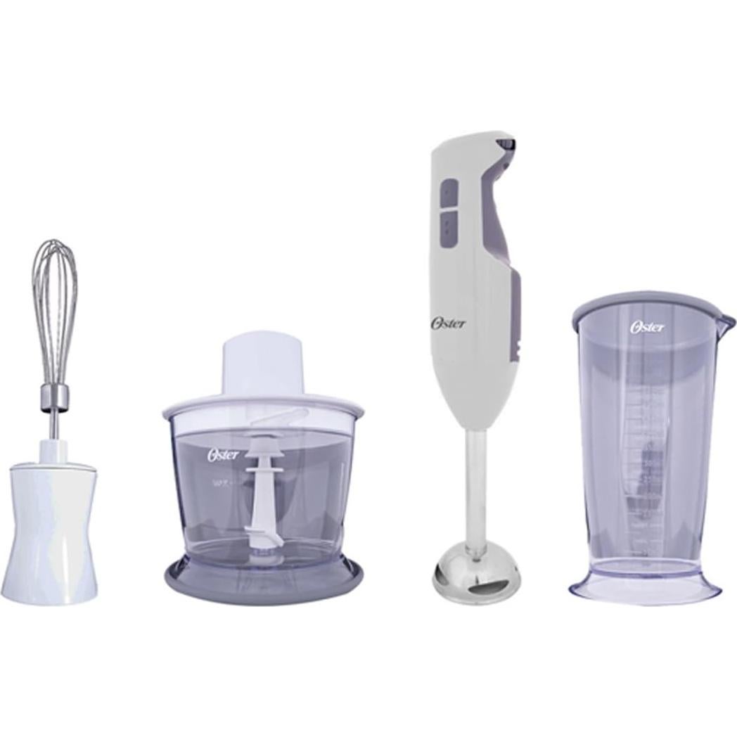 Batidora de Mano Oster Versatile Turbo 250W Acero Inoxidable