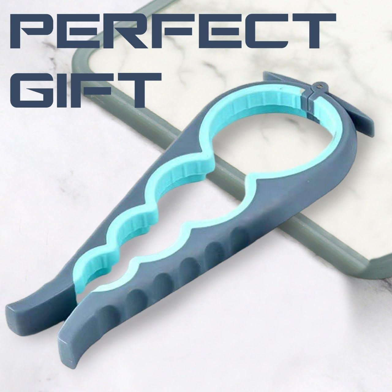 Juego de Abre Frascos 3 Piezas LAGONOVA - Abrebotellas y Almohadilla