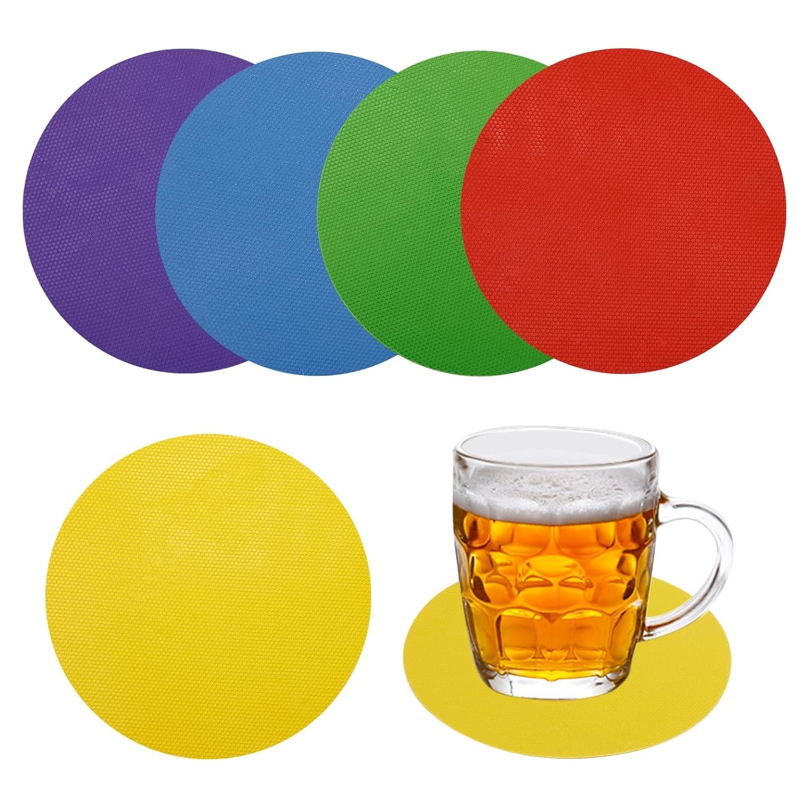 5 Almohadillas Abridor de Tarros de Goma Antideslizante Siutaga