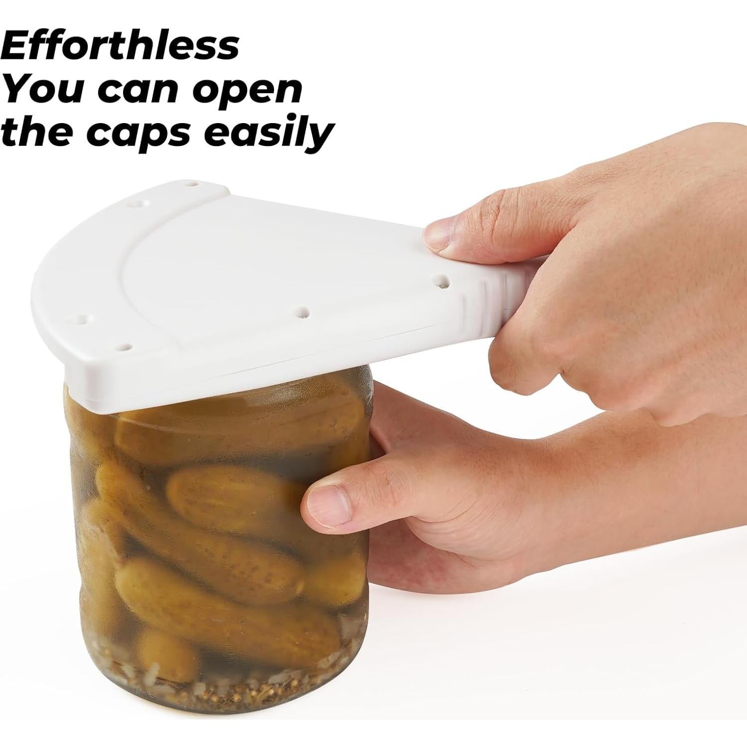 Abridor de frascos ergonómico ZGAXINYUB para manos débiles