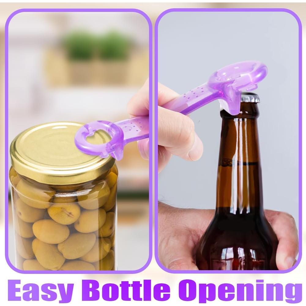 Abridor de Tarros Ergonomico FDKYOEK 2 Piezas para Manos Débiles