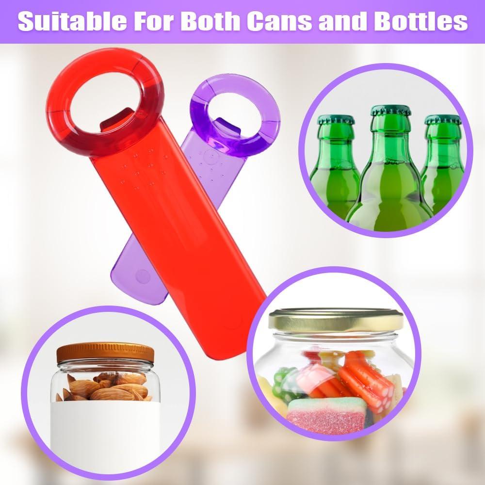 Abridor de Tarros Ergonomico FDKYOEK 2 Piezas para Manos Débiles