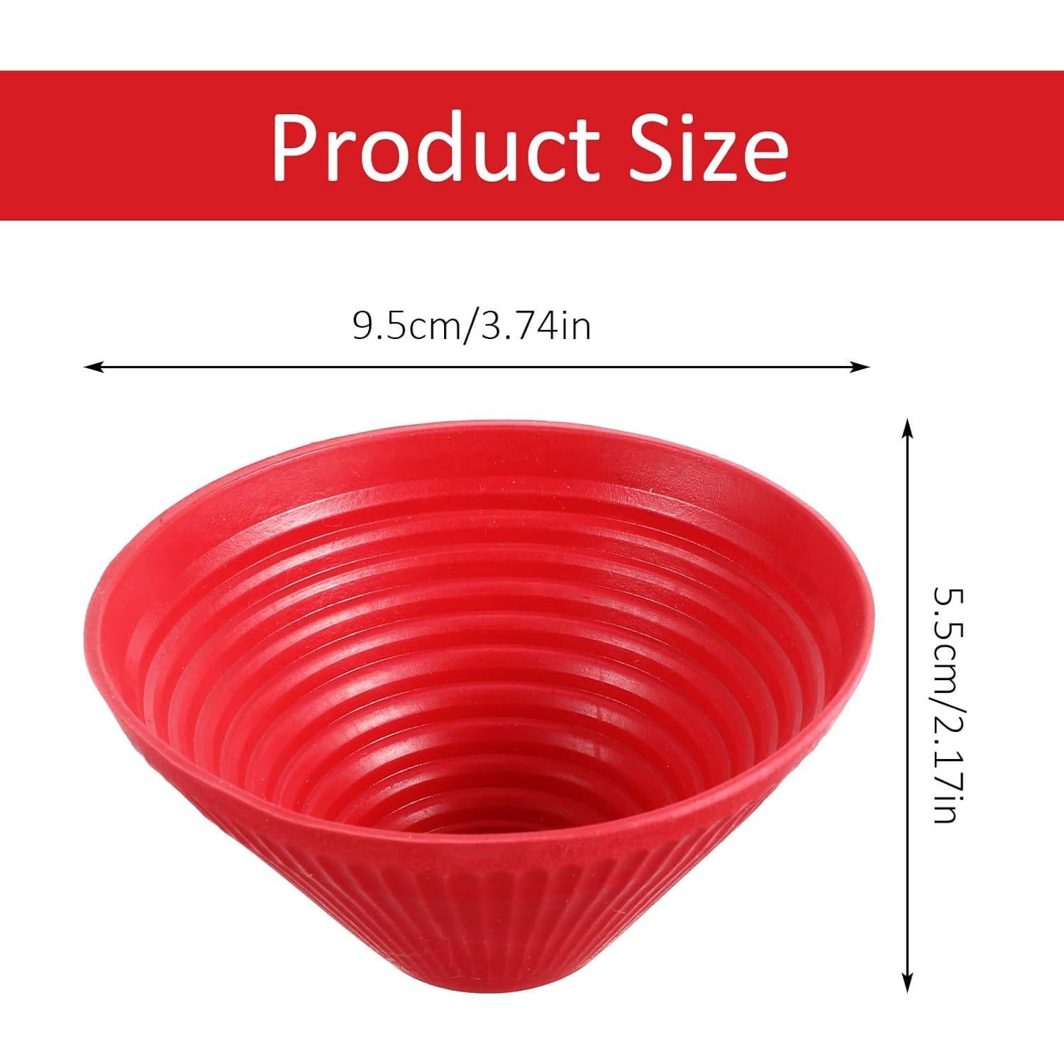 Juego de 3 Abridores de Tarros de Goma Heclia 9.4 cm Antideslizantes