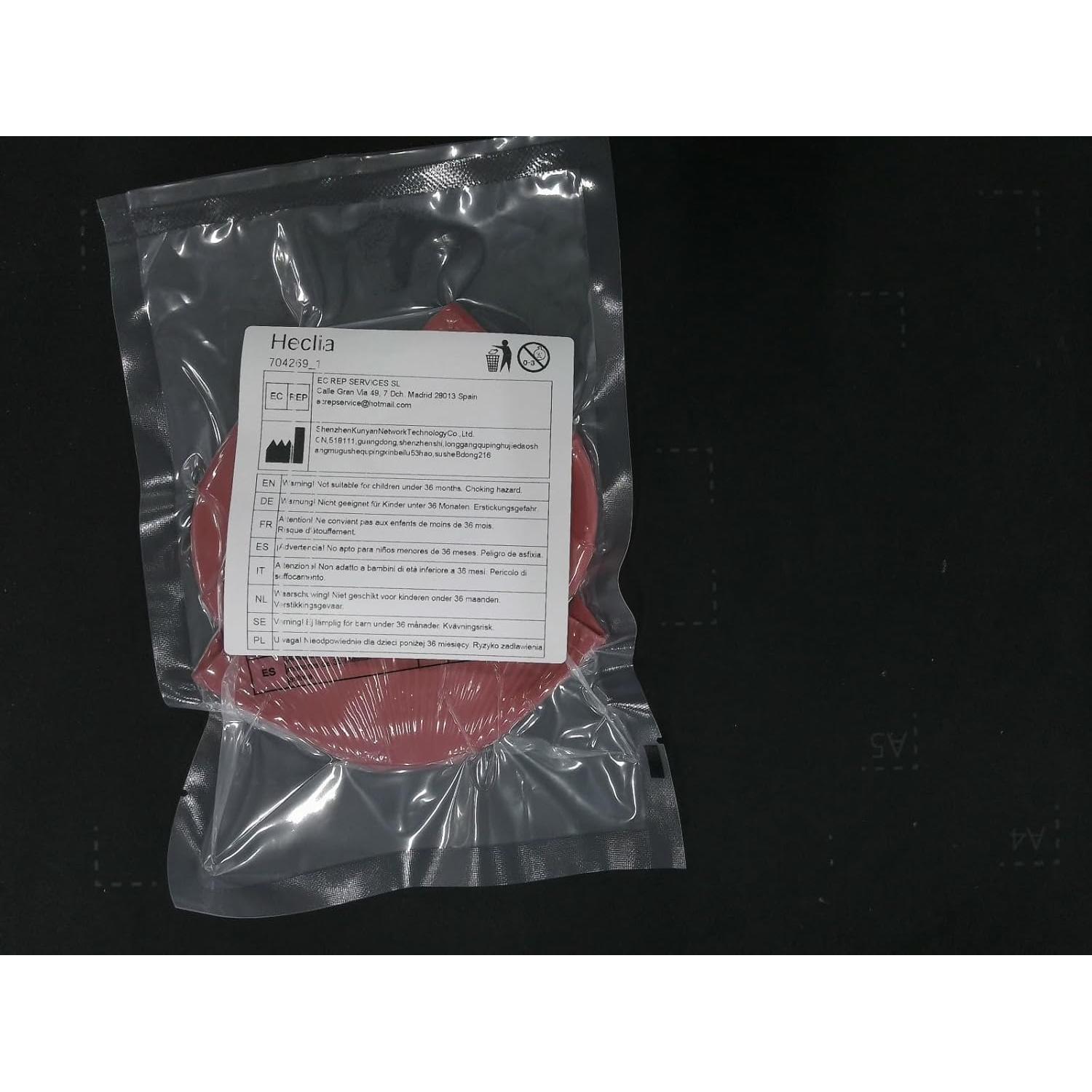 Juego de 3 Abridores de Tarros de Goma Heclia 9.4 cm Antideslizantes