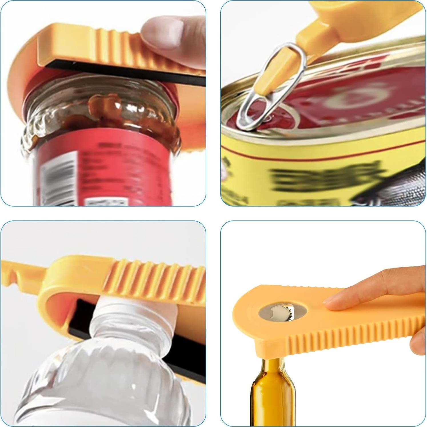 Juego de 3 Agarradores de Tarros y 1 Abridor de Tapas XhjzgcTech