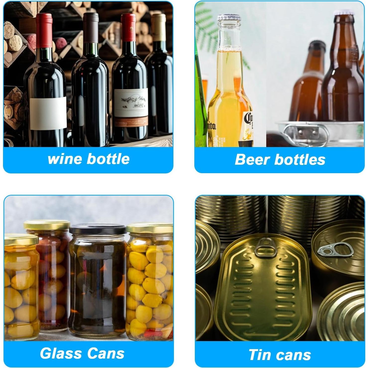 Juego de 3 Agarradores de Tarros y 1 Abridor de Tapas XhjzgcTech