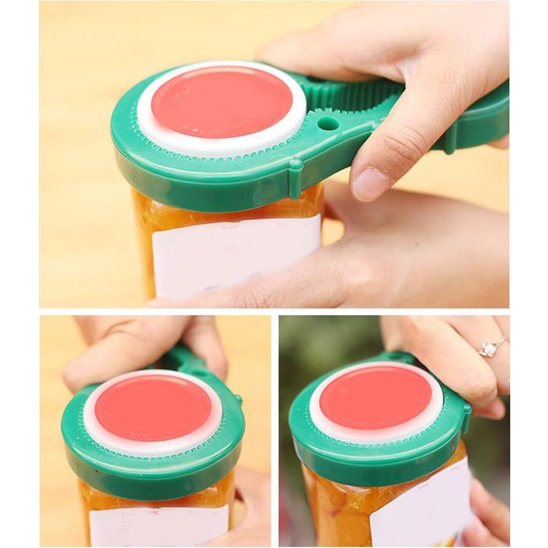 Abre Frascos de Silicona Garasani 3 en 1 para Artritis