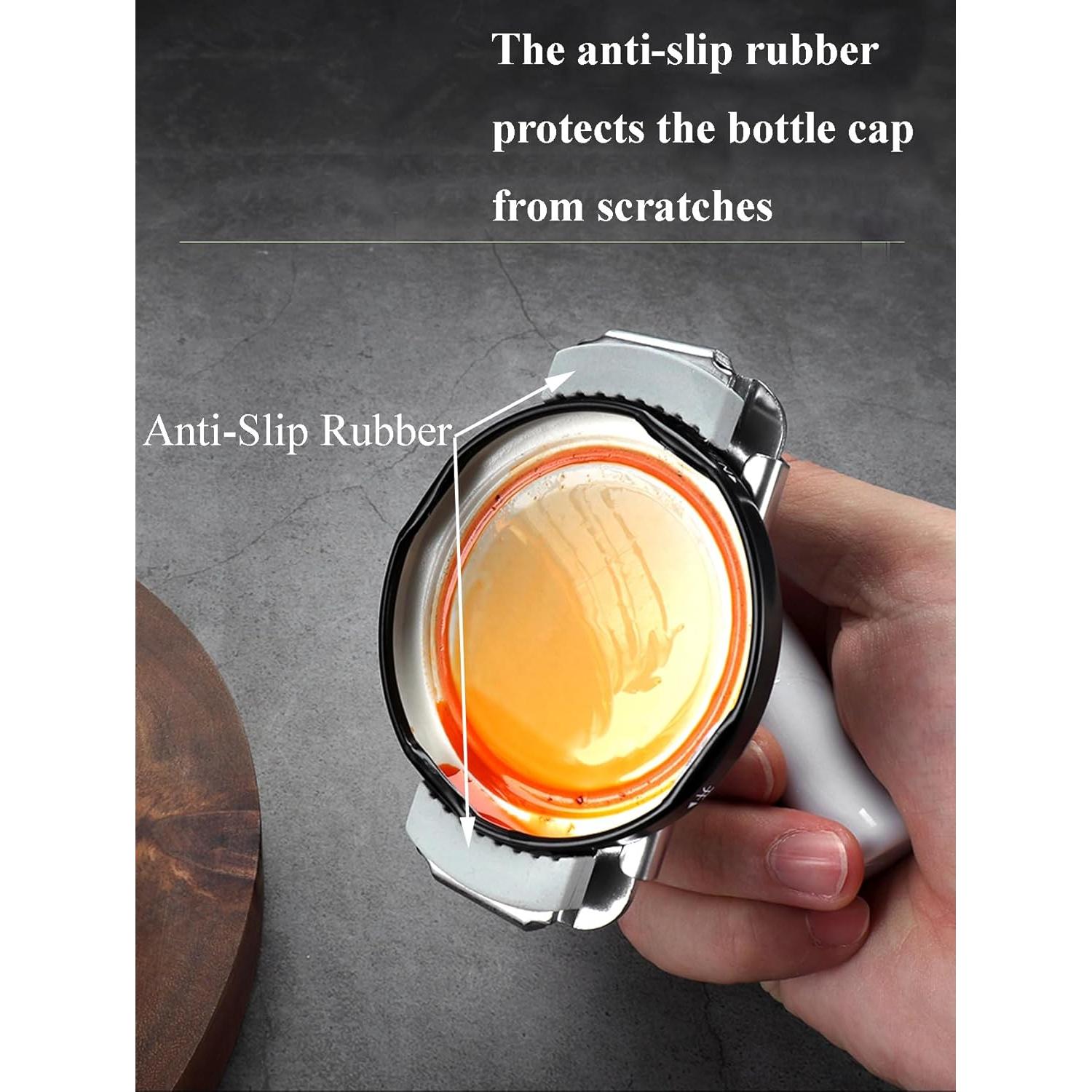 Abridor de Tarros Ajustable Amadething con Mango de Madera