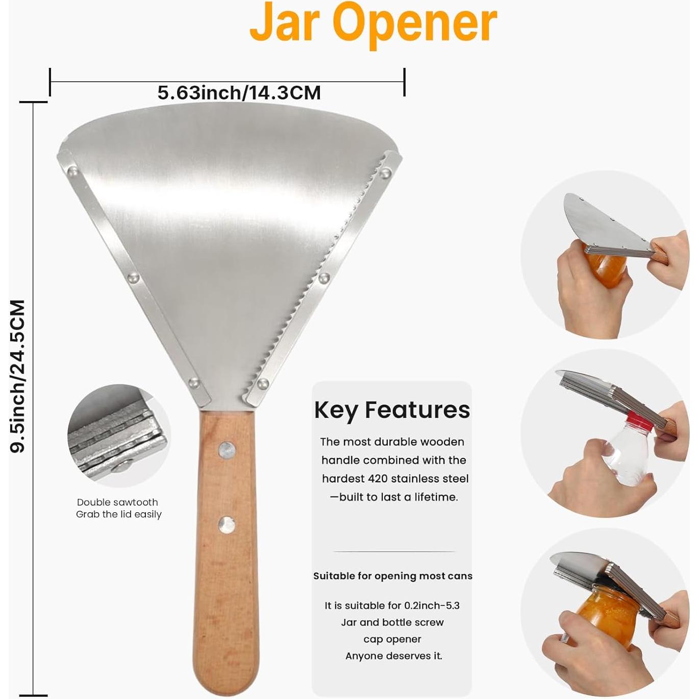 Abrebotellas ergonómico para ancianos y artríticos UCerdveos