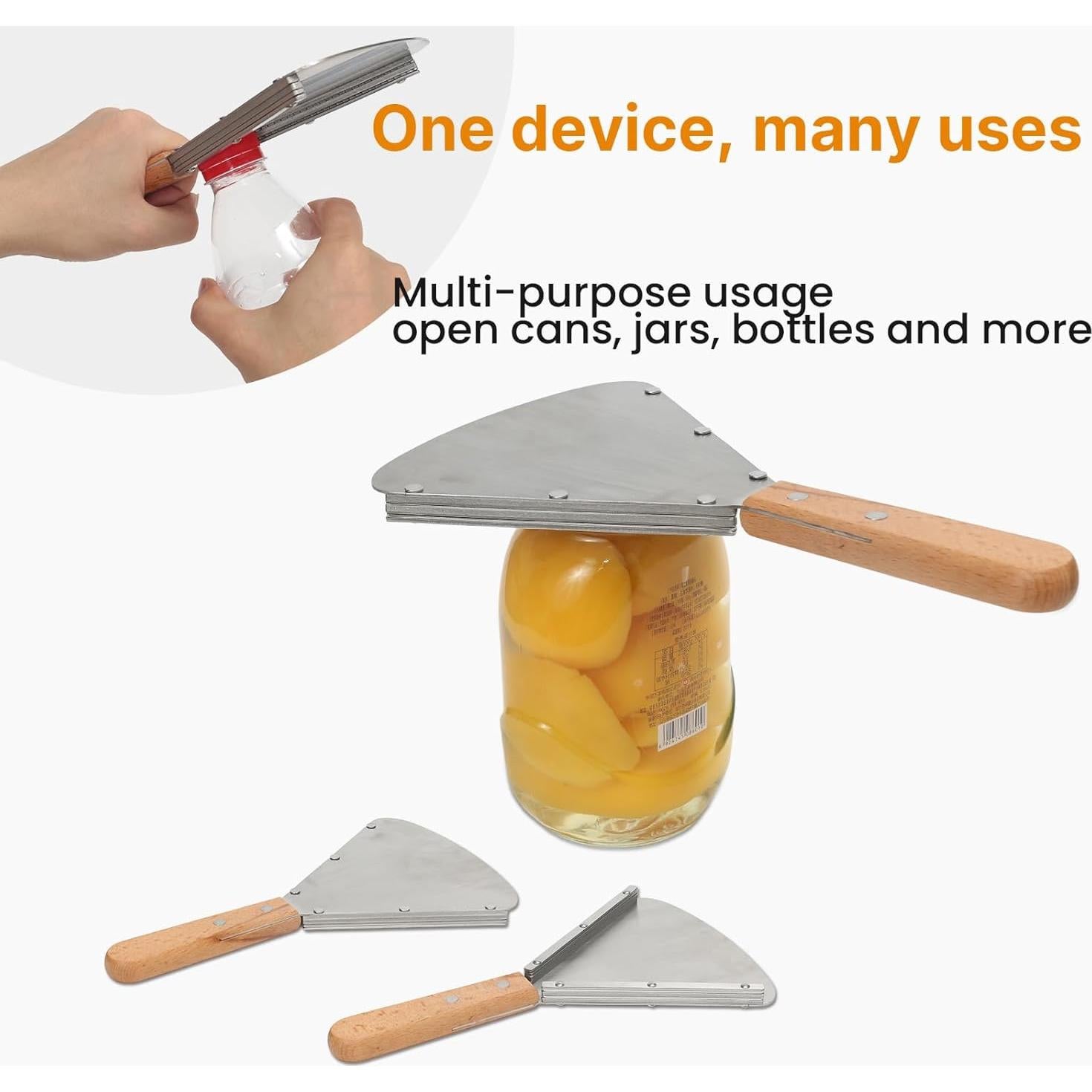 Abrebotellas ergonómico para ancianos y artríticos UCerdveos