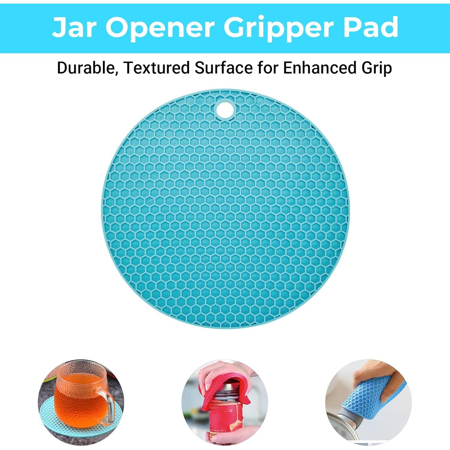 Abrebotellas 5 en 1 Amroicus para Manos Débiles - Azul