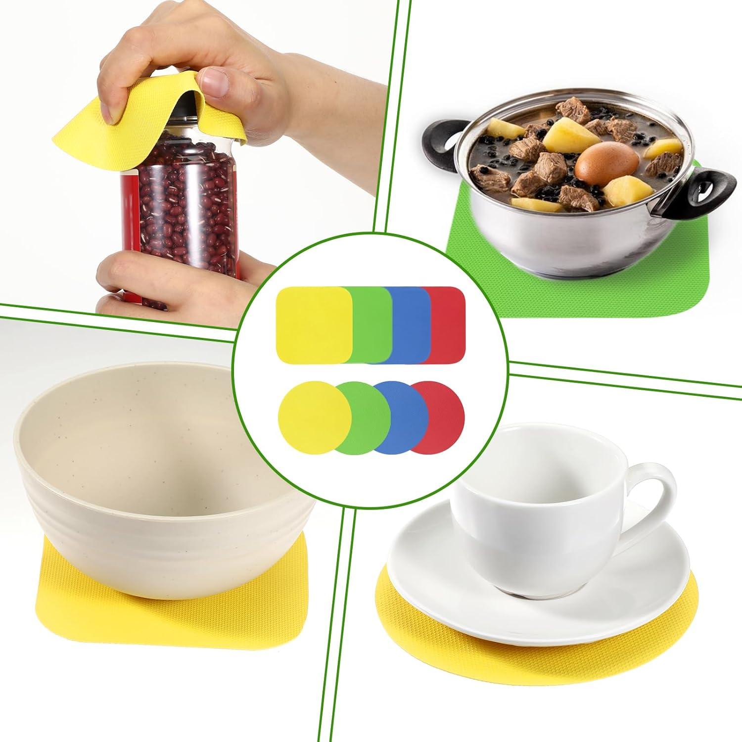 8 Piezas Agarradores de Goma Antideslizantes BOHUIZ