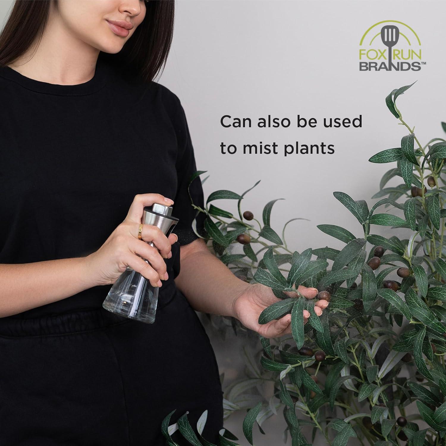 Botella Spray de Aceite de Oliva Fox Run 200 ml Vidrio