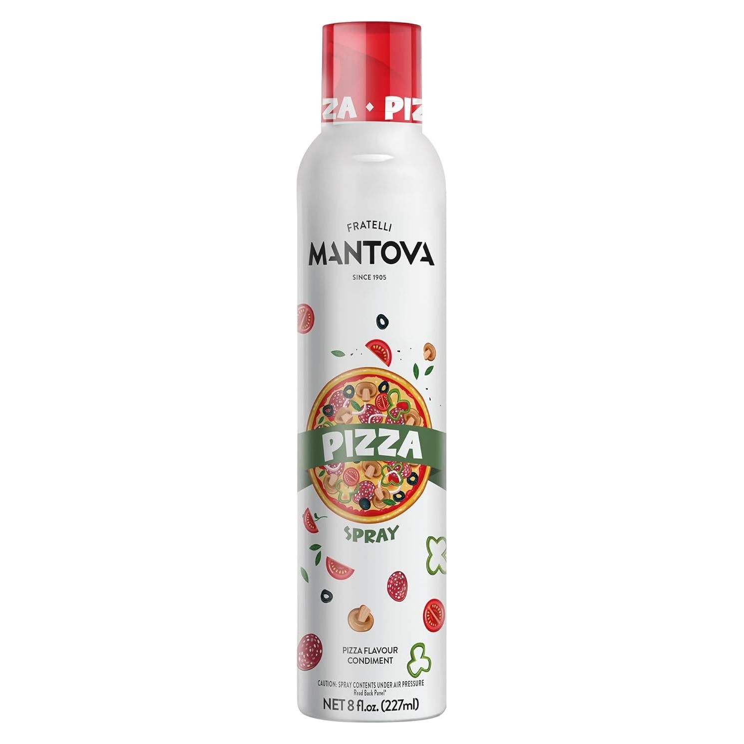 Spray de Aceite de Oliva Extra Virgen Mantova 226.8 g - Sabor Pizza