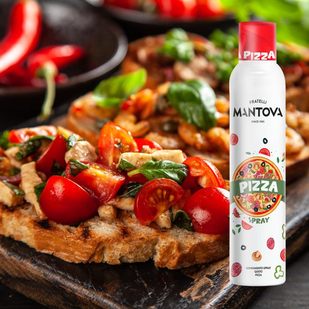 Spray de Aceite de Oliva Extra Virgen Mantova 226.8 g - Sabor Pizza