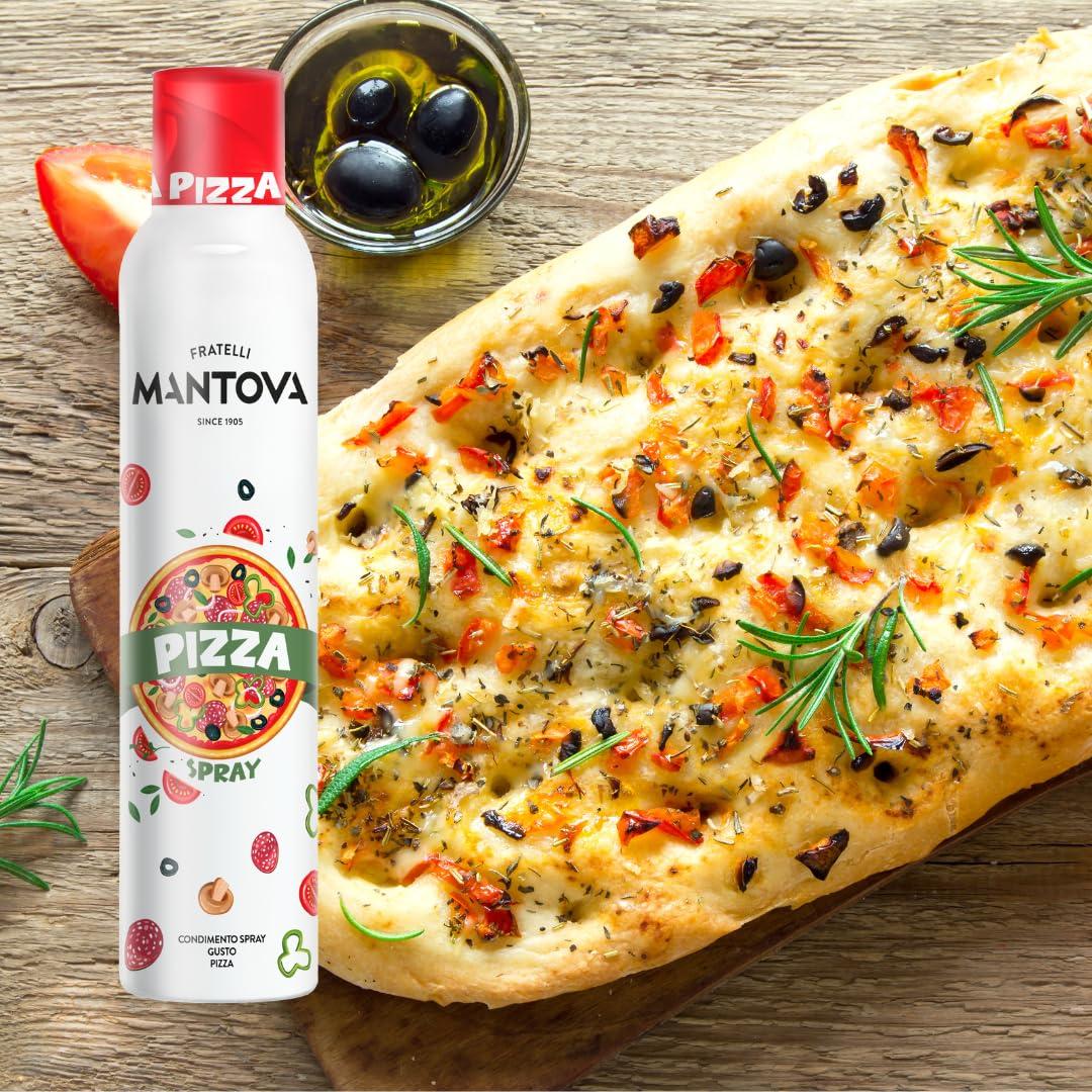 Spray de Aceite de Oliva Extra Virgen Mantova 226.8 g - Sabor Pizza