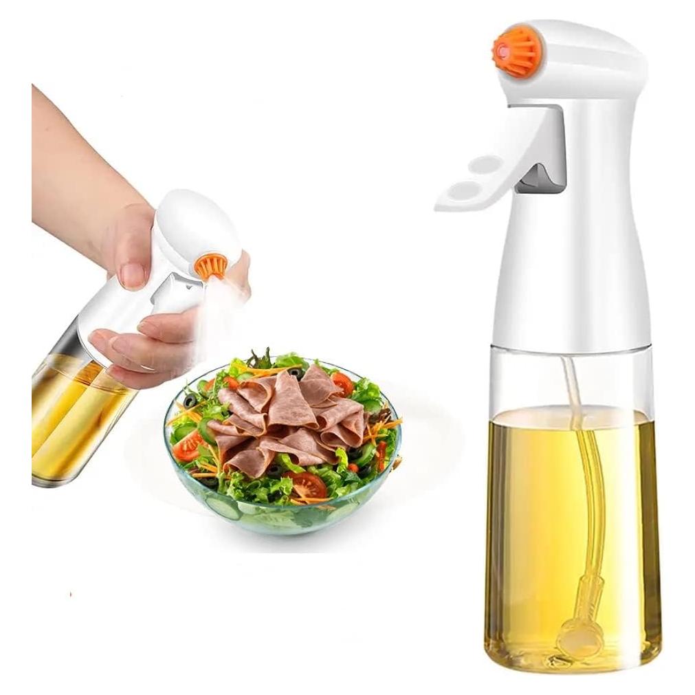 Rociador de Aceite de Vidrio Genérica 210ml con Boquilla Mejorada