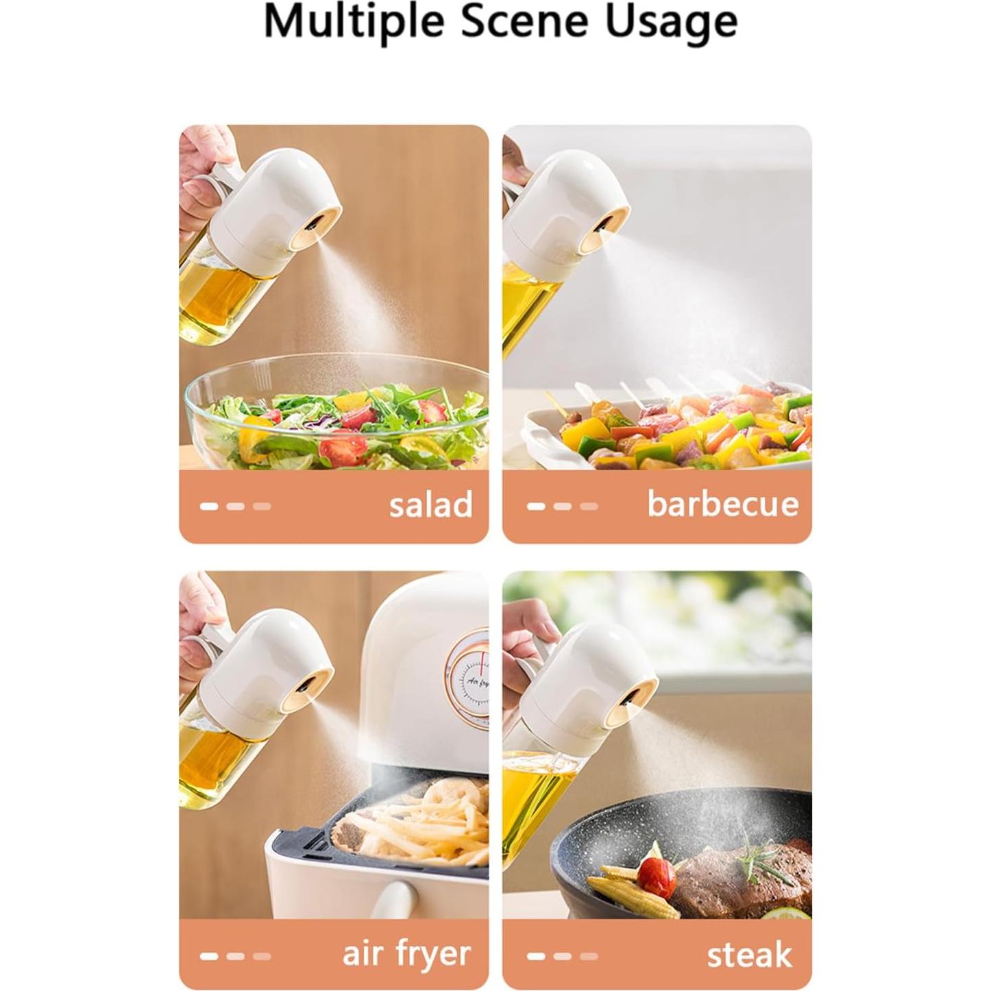 Pulverizador de Aceite de Vidrio JANSSE 180ml Apto Lavavajillas