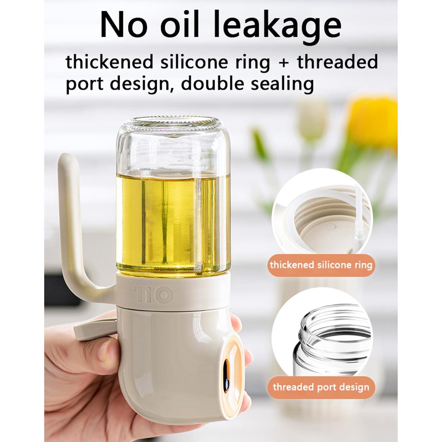 Pulverizador de Aceite de Vidrio JANSSE 180ml Apto Lavavajillas