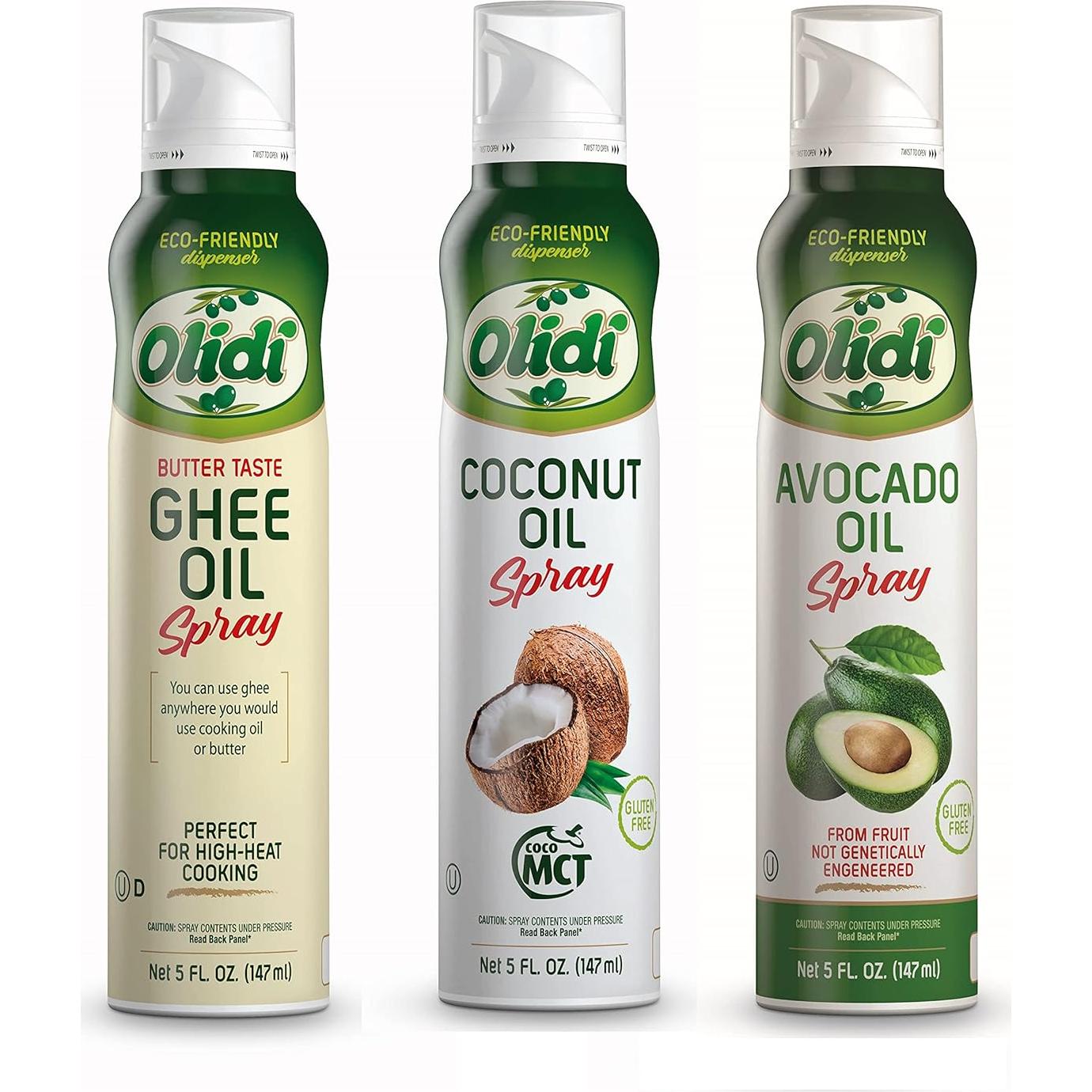 Spray de Aceite de Aguacate Olidi 295 ml - 100% Natural, Sin Aditivos