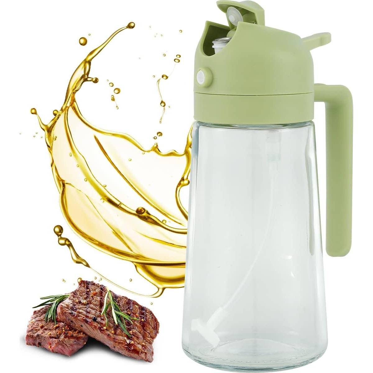 Botella dispensadora de aceite de oliva TKSDWBLTY 470ml 3Pcs