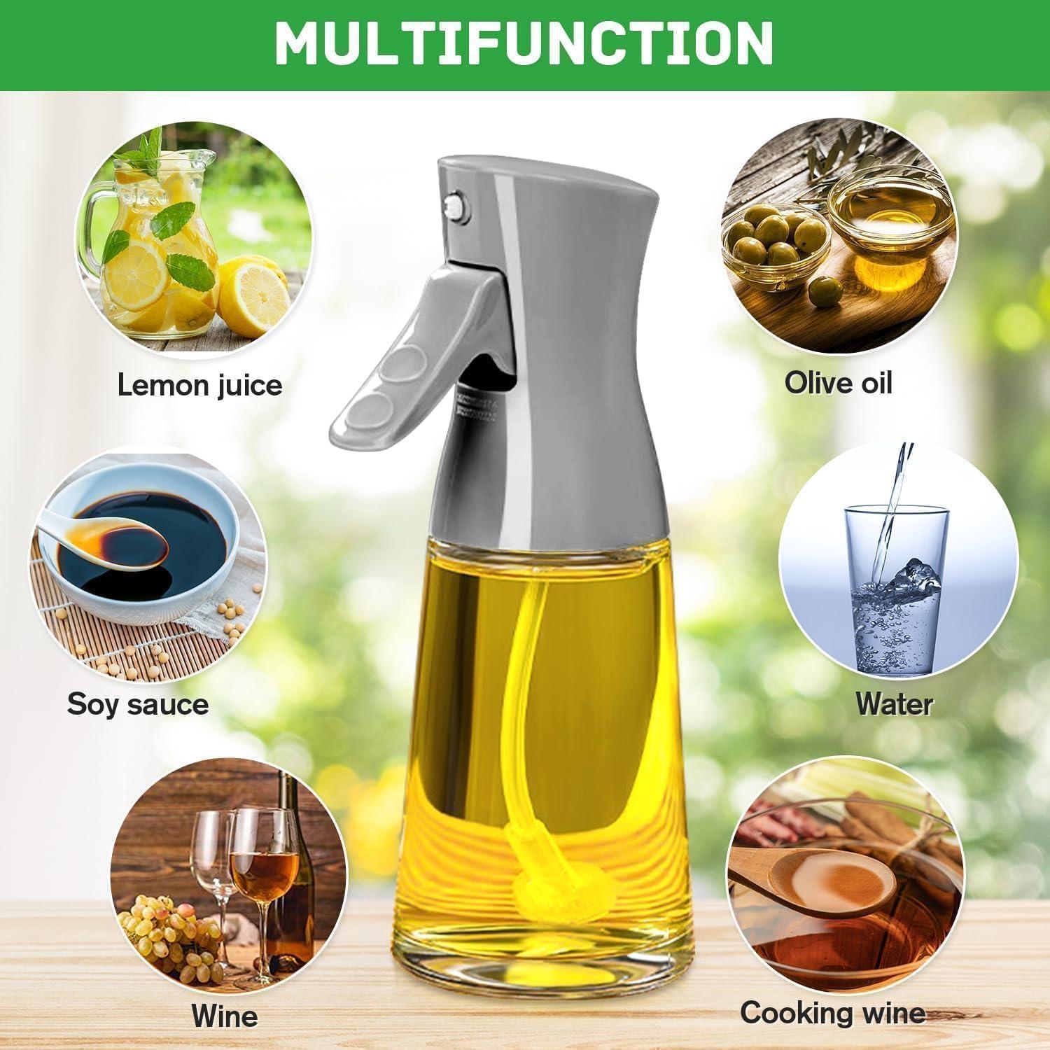 Spray de Aceite de Vidrio Leaflai 180ml - Rociador Multifuncional