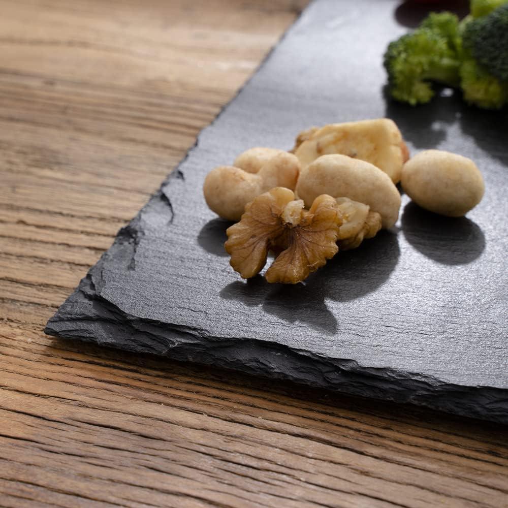 Tabla de Queso de Pizarra 40x30cm WLWNWFT - Ideal para Aperitivos