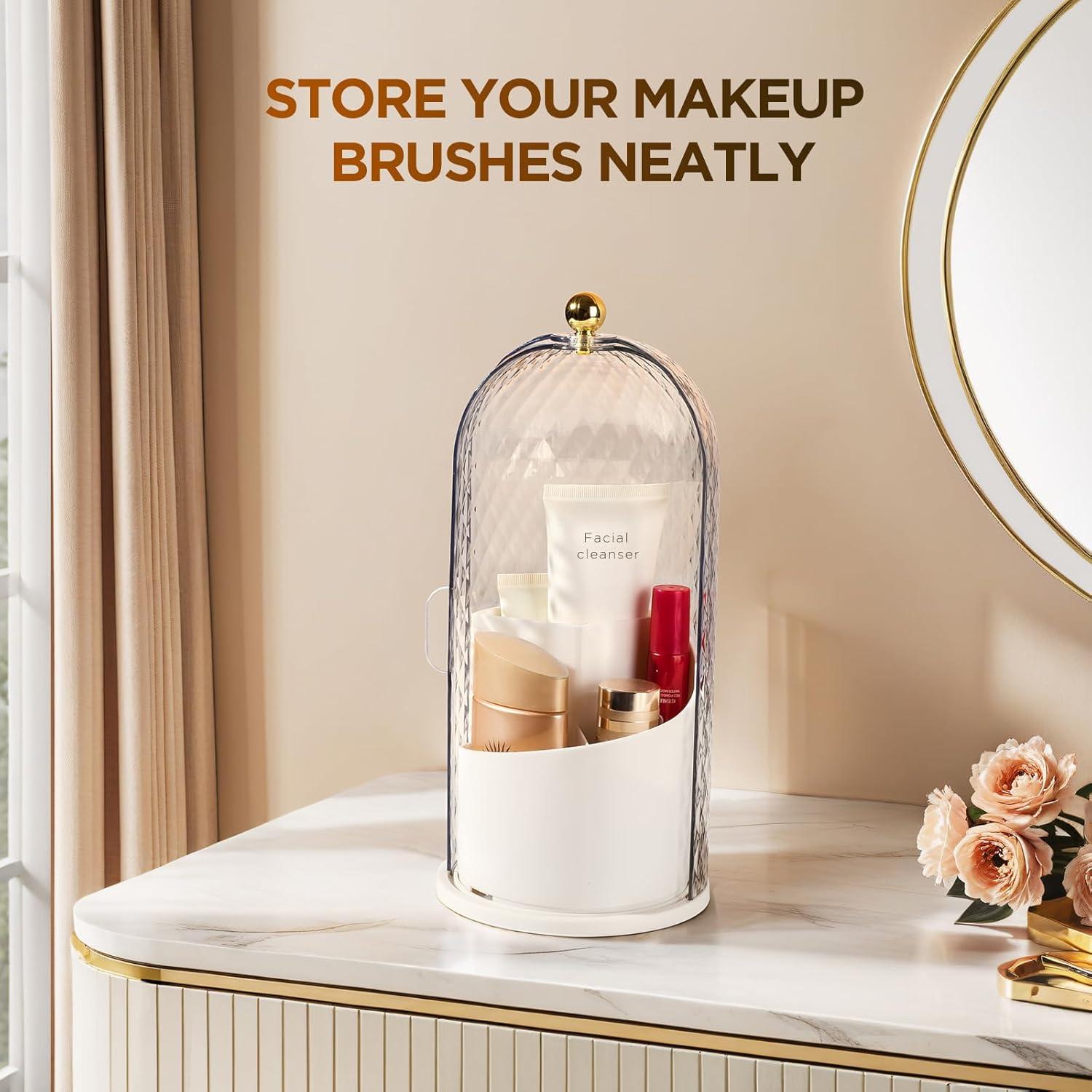 Soporte para cepillos de dientes Banafich 3 compartimentos blanco