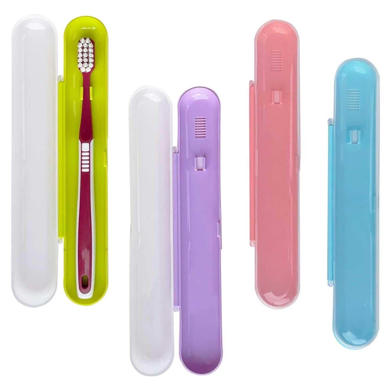 Estuche de Cepillo de Dientes de Viaje YS-004 - 4 Paquetes