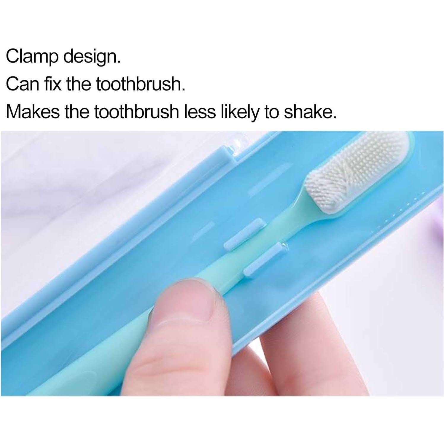 Estuche de Cepillo de Dientes de Viaje YS-004 - 4 Paquetes