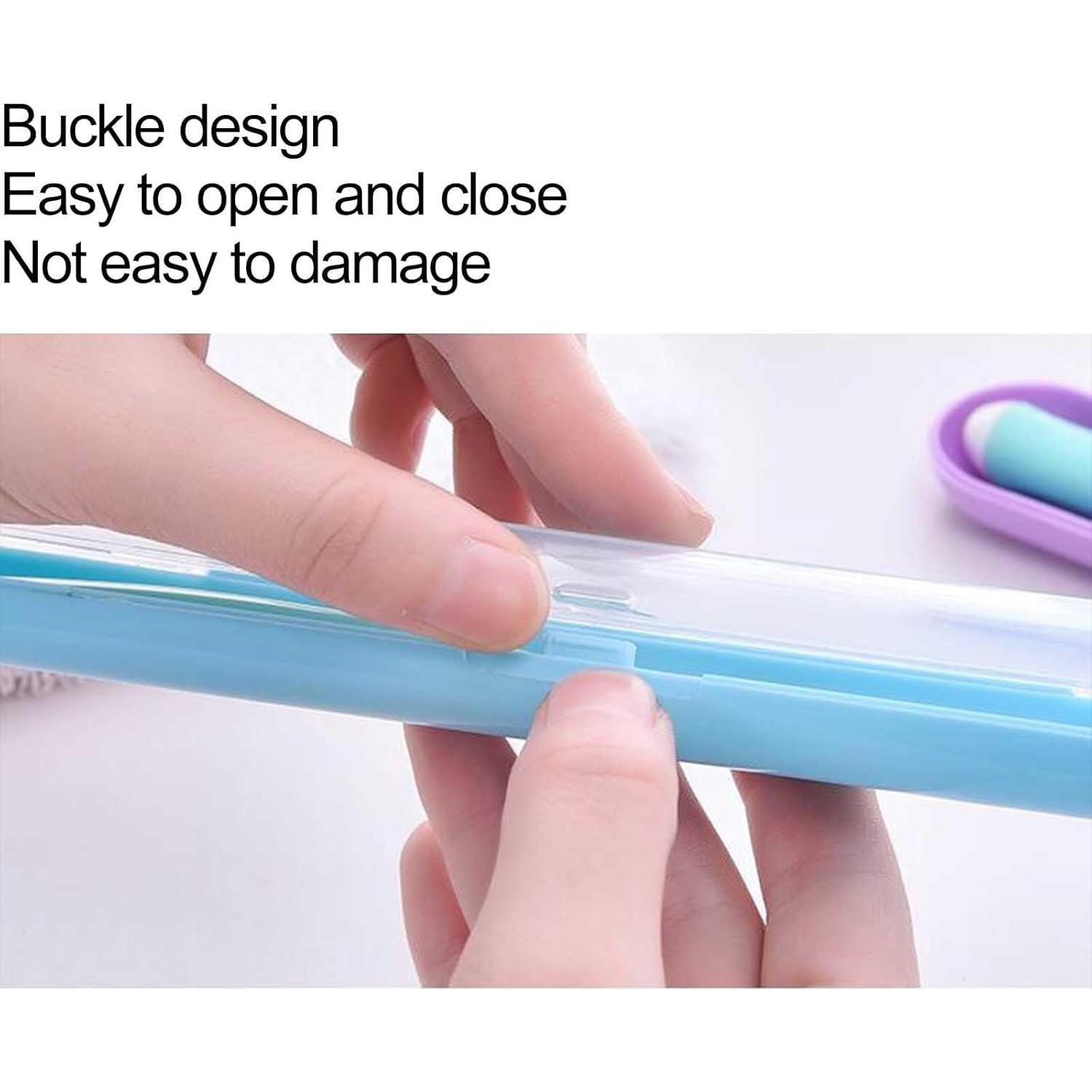 Estuche de Cepillo de Dientes de Viaje YS-004 - 4 Paquetes