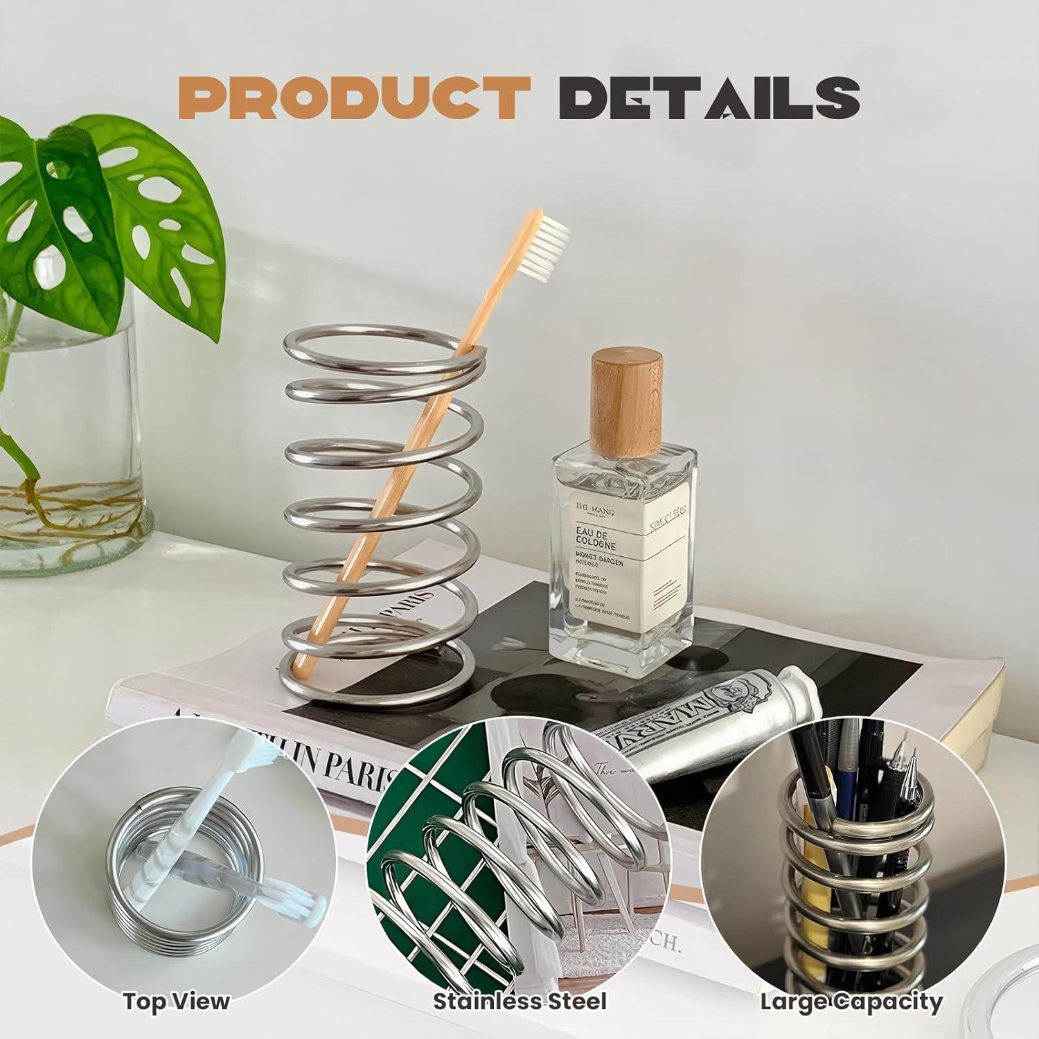 Soporte para Cepillos de Dientes WREWING Acero Inoxidable Plateado