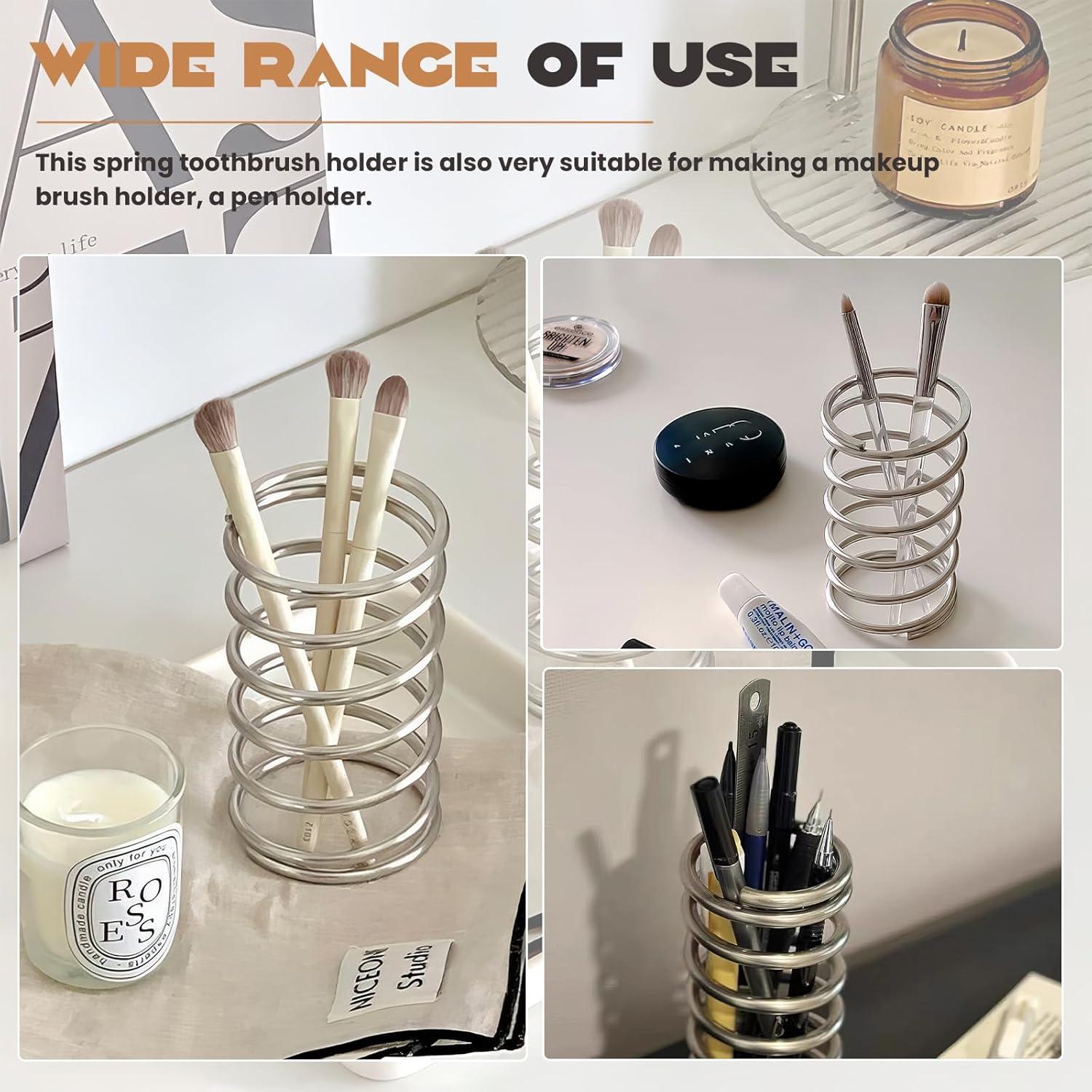 Soporte para Cepillos de Dientes WREWING Acero Inoxidable Plateado