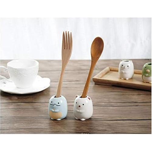 Soporte de Cepillo de Dientes Cerámica Tegg 4 Piezas Animales