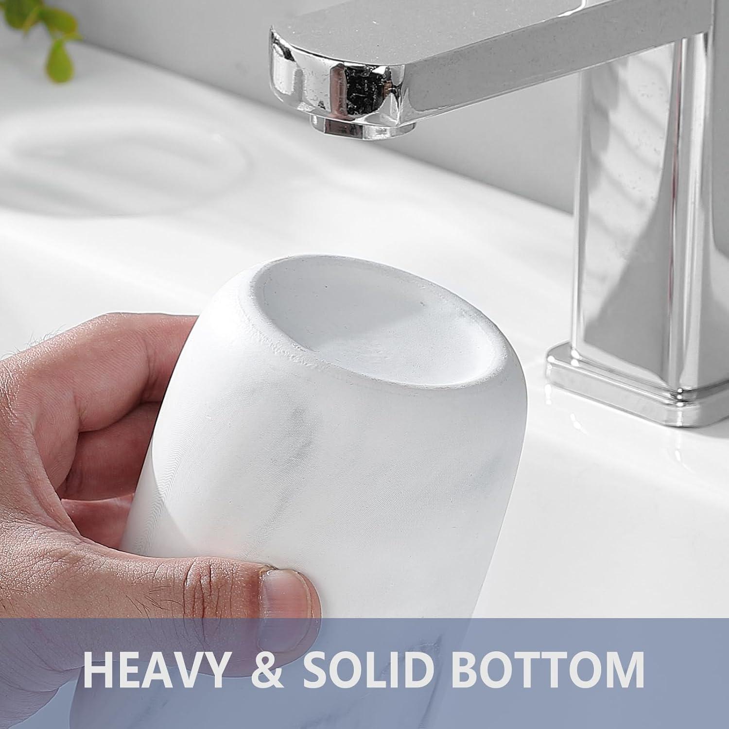 Soportes de Cepillos de Dientes Cerámica BSDISP - 2 Piezas